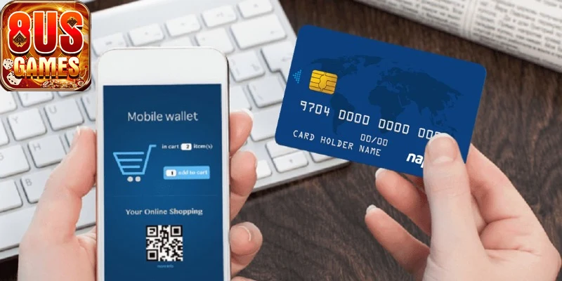 Người chơi thao tác nạp tiền 8us đơn giản và tiện lợi